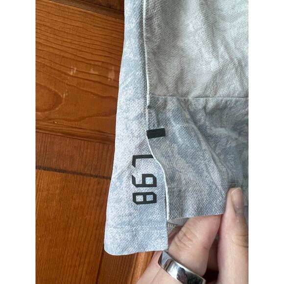 Lululemon Men's License to Train Linerless Short 7" Terrain Gradient White SZ S - Picture 10 of 11